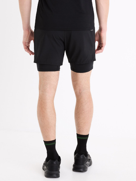 Celio Pantaloni scurți sport Celio Marvel Hulk negri