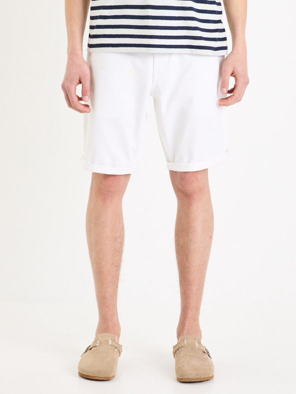 Celio Mohitobm 30 Pantaloni scurți Alb