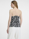 Orsay Top negru cu model pentru femei ORSAY