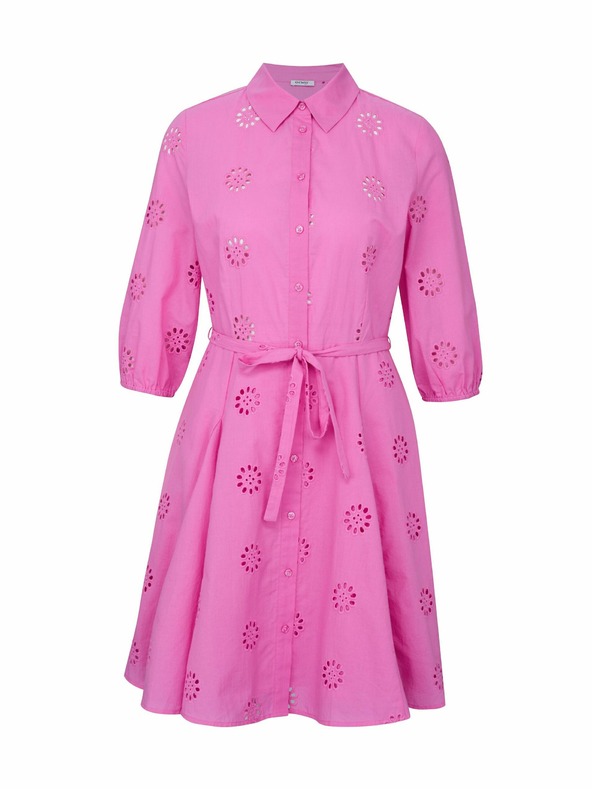 Orsay Rochie cămașă roz pentru femei ORSAY