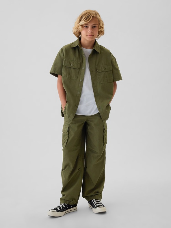GAP Pantaloni pentru copii Verde