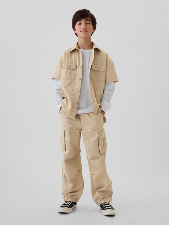 GAP Pantaloni pentru copii Bej