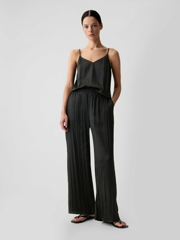GAP Pantaloni din satin creponat. GAP