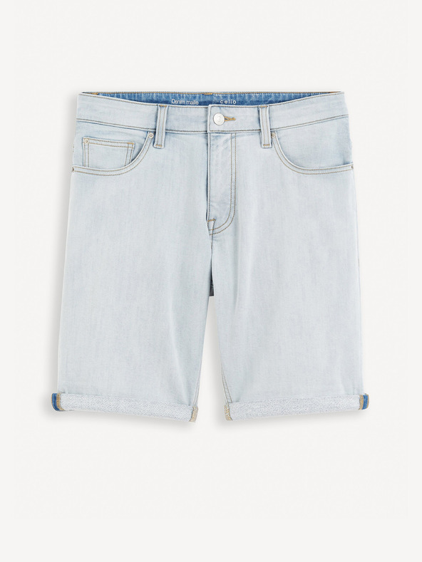 Celio Boknitbm Pantaloni scurți Albastru