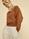 ZOOT.lab Pantaloni culottes bej cu dungi ZOOT.lab Anika