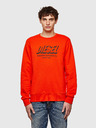 Diesel Hanorace portocaliu pentru bărbați Diesel Girk Sweatshirt