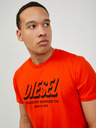 Diesel Tricou Diesel Diegos roșu pentru bărbați
