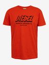 Diesel Tricou Diesel Diegos roșu pentru bărbați