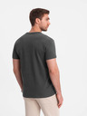 Ombre Clothing Tricou de agrement pentru bărbați cu buzunar Ombre Clothing Verde