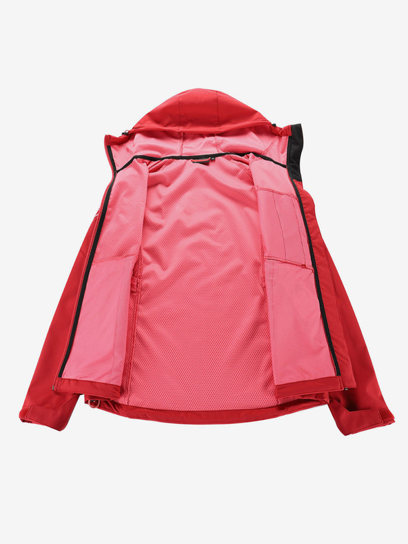 ALPINE PRO Jachetă softshell roșie pentru femei cu membrană Alpine Pro ESPRITA