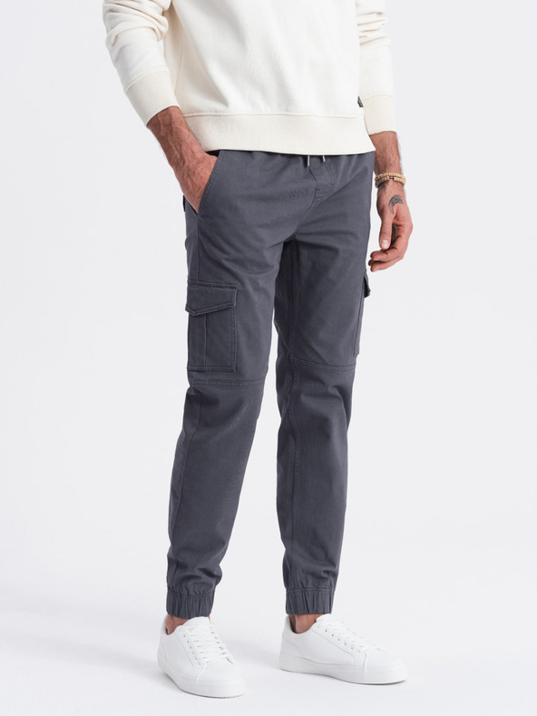 Ombre Clothing Pantaloni Gri