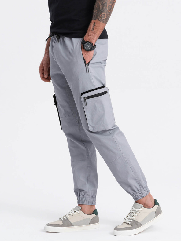 Ombre Clothing Pantaloni Gri