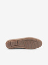 Ombre Clothing Mocasini din piele bej pentru bărbați cu talpă de șofer Ombre Clothing