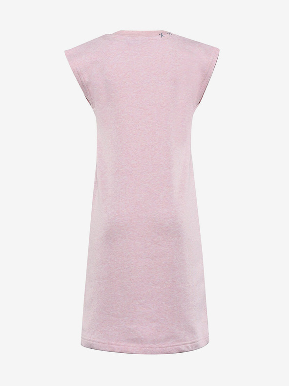 ALPINE PRO Rochie roz pentru fete Alpine Pro HUDERO