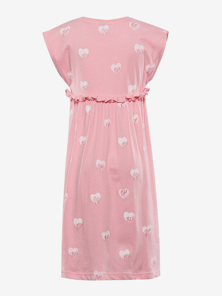 NAX Rochie roz cu model pentru fete NAX Eseqo