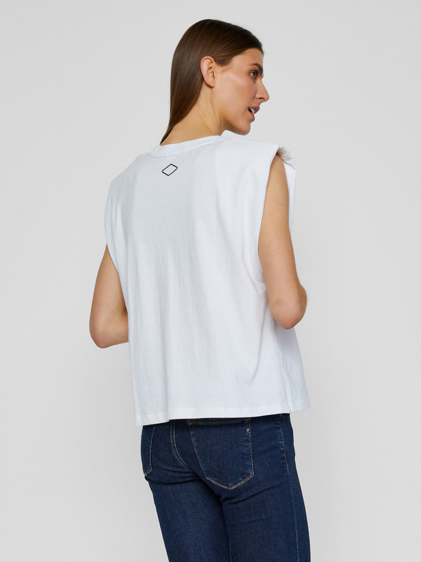 Replay Tricou imprimat alb Replay pentru femei