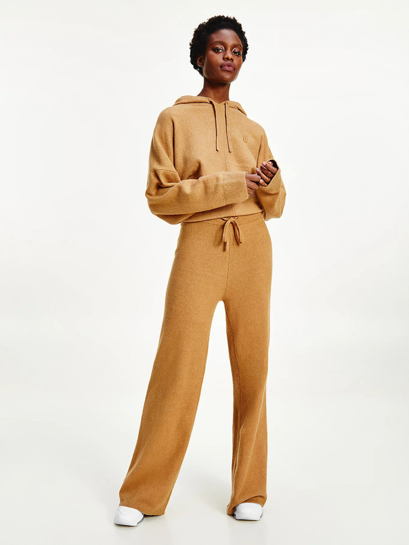 Tommy Hilfiger Flex Wide Pantaloni de trening Maro
