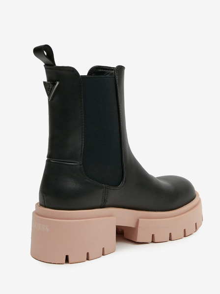 Guess Pantofi chelsea negri cu platformă pentru femei Guess Charlotte