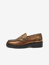Scotch & Soda Mocasini din piele pentru femei Scotch & Soda Emma aurii