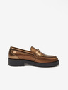 Scotch & Soda Mocasini din piele pentru femei Scotch & Soda Emma aurii