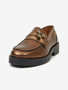 Scotch & Soda Mocasini din piele pentru femei Scotch & Soda Emma aurii