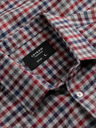 Ombre Clothing Cămașă bărbătească din flanel în carouri albastru și roșu Ombre Clothing