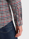 Ombre Clothing Cămașă bărbătească din flanel în carouri albastru și roșu Ombre Clothing