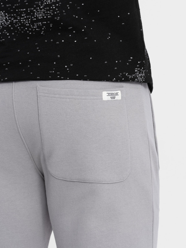 Ombre Clothing Pantaloni de trening bărbați Ombre Clothing gri