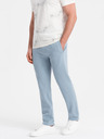 Ombre Clothing Pantaloni de trening pentru bărbați albastru deschis Ombre Clothing