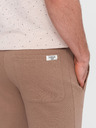 Ombre Clothing Pantaloni cargo maro pentru bărbați Ombre Clothing