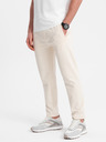 Ombre Clothing Pantaloni de trening pentru bărbați crem Îmbrăcăminte Ombre