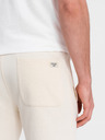 Ombre Clothing Pantaloni de trening pentru bărbați crem Îmbrăcăminte Ombre