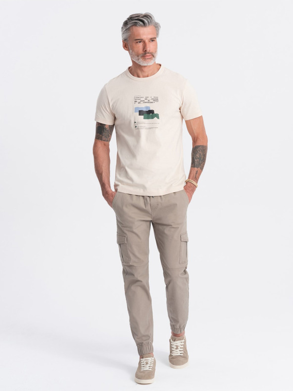 Ombre Clothing Pantaloni Bej