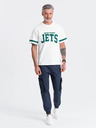 Ombre Clothing Pantaloni cargo jogger albastru închis pentru bărbați Ombre Clothing