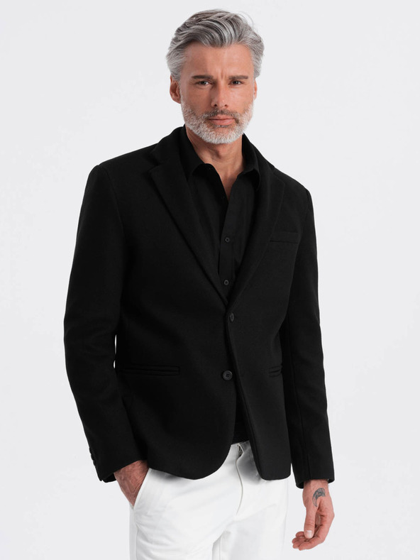 Ombre Clothing Sacou Negru