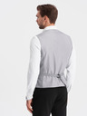Ombre Clothing Vesta costum bărbătesc gri Ombre Clothing