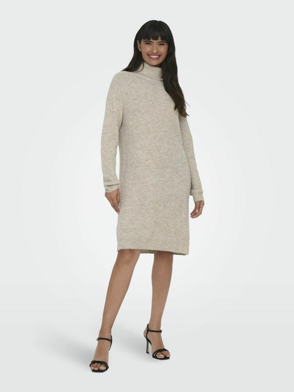 ONLY Gri deschis Pulover cu dungi pentru femei ONLY Silly Dress