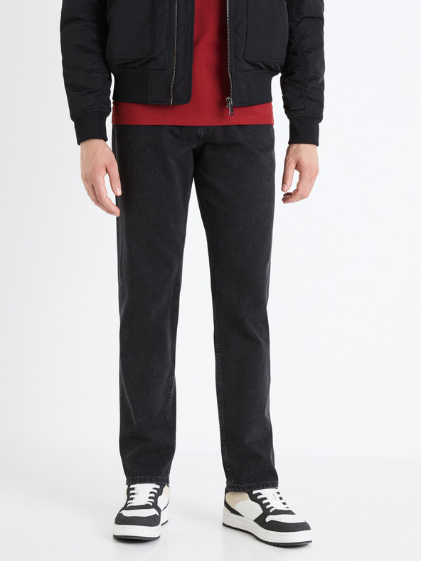 Celio Foloose Jeans Negru