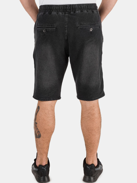 Sam 73 Pantaloni scurți din denim gri închis pentru bărbați SAM 73