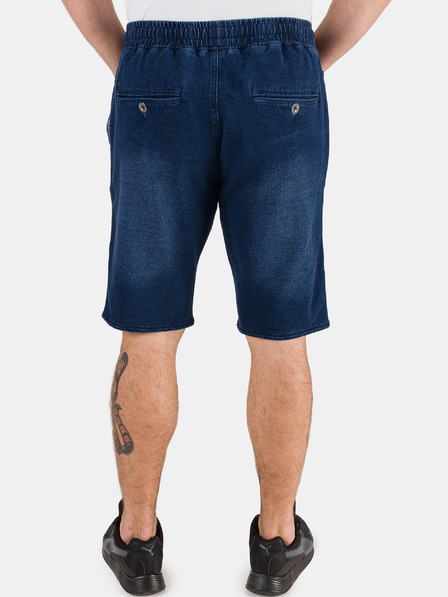 Sam 73 Pantaloni scurți din denim albastru închis pentru bărbați SAM 73