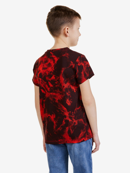 Sam 73 Tricou roșu cu model pentru băieți SAM 73 Sylvester