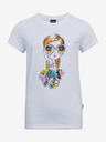 Sam 73 Tricou imprimat alb pentru fete SAM73 Mora
