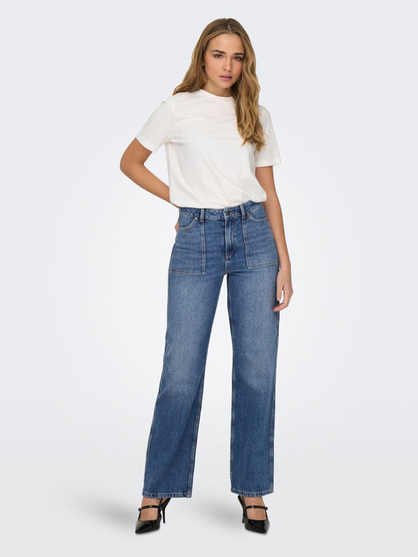 Jacqueline de Yong Maya Jeans Albastru