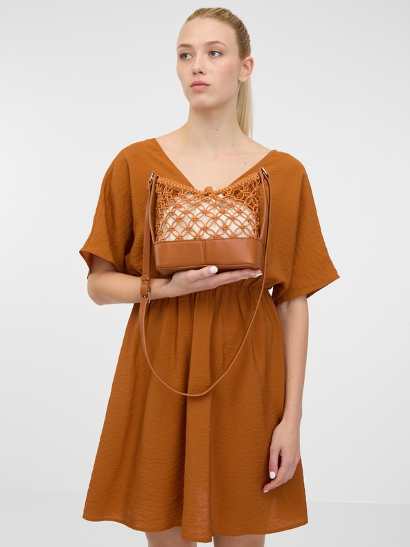 Orsay Pantaloni scurți din denim roz pentru femei ORSAY