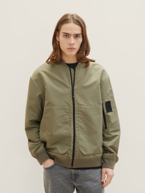 Tom Tailor Denim Bomber kaki pentru bărbați Tom Tailor Denim
