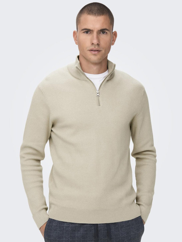 ONLY & SONS Pulover Bej