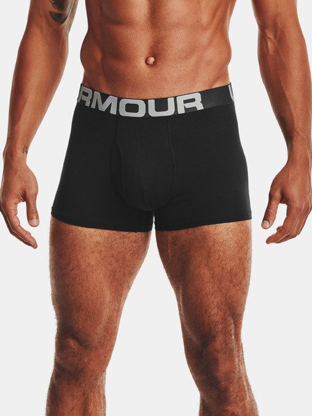 Under Armour Boxeri pentru bărbați Under Armour UA Charged Cotton 3in (3buc)