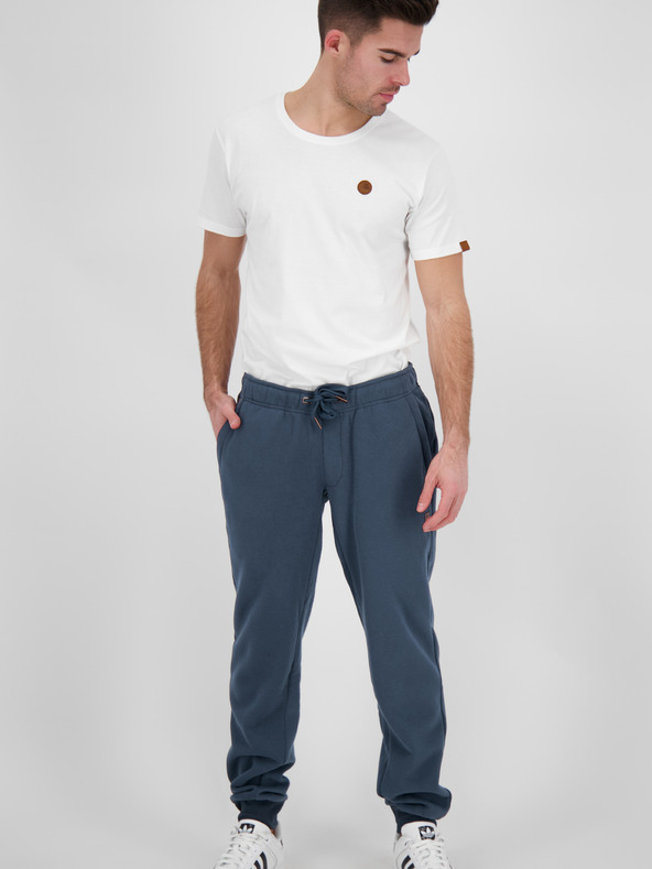 Alife and Kickin Pantaloni de trening albastru închis pentru bărbați Alife and Kickin