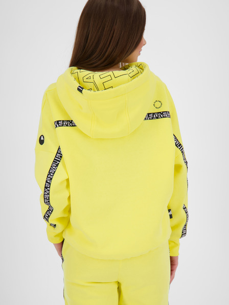 Alife and Kickin Hanorac Alife and Kickin galben pentru femei
