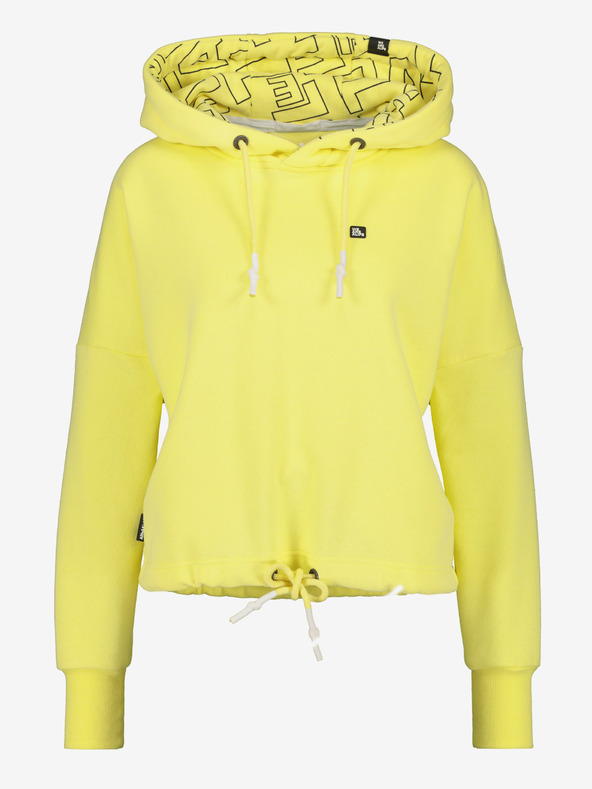 Alife and Kickin Hanorac Alife and Kickin galben pentru femei